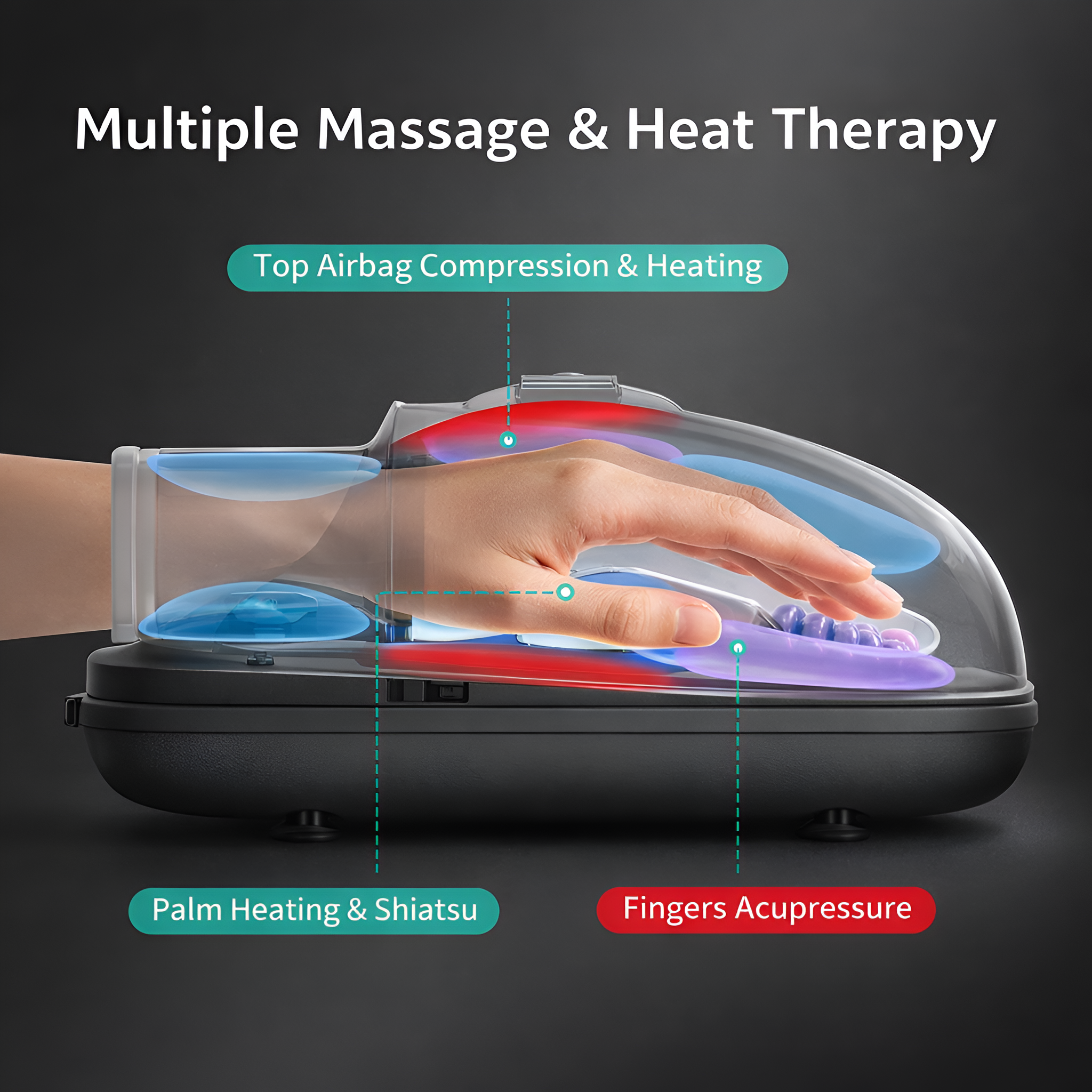 The Original Carpal MD™ 3-in-1 Hand Massager